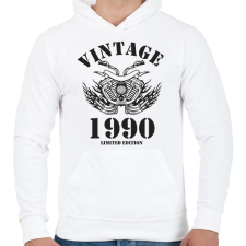 PRINTFASHION 1990 - Férfi kapucnis pulóver - Fehér női pulóver, kardigán