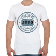 PRINTFASHION 1990 - Férfi póló - Fehér