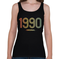 PRINTFASHION 1990 - Női atléta - Fekete