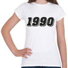 PRINTFASHION 1990 - Női póló - Fehér női póló