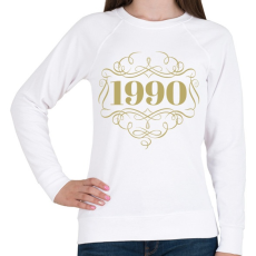 PRINTFASHION 1990 - Női pulóver - Fehér