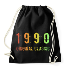 PRINTFASHION 1990 - Sportzsák, Tornazsák - Fekete tornazsák