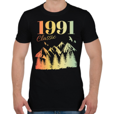 PRINTFASHION 1991 - Férfi póló - Fekete férfi póló