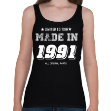 PRINTFASHION 1991 - Női atléta - Fekete női trikó