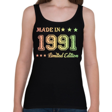 PRINTFASHION 1991 - Női atléta - Fekete női trikó