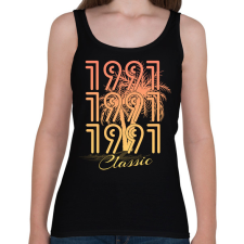 PRINTFASHION 1991 - Női atléta - Fekete női trikó