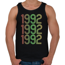 PRINTFASHION 1992 - Férfi atléta - Fekete