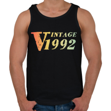 PRINTFASHION 1992 - Férfi atléta - Fekete atléta, trikó