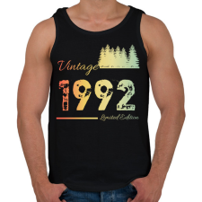 PRINTFASHION 1992 - Férfi atléta - Fekete atléta, trikó