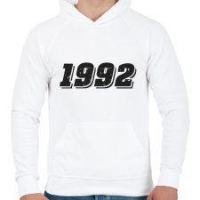 PRINTFASHION 1992 - Férfi kapucnis pulóver - Fehér női pulóver, kardigán
