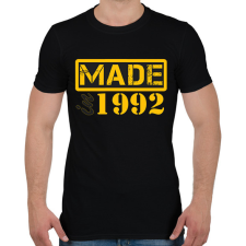 PRINTFASHION 1992 - Férfi póló - Fekete férfi póló