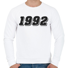 PRINTFASHION 1992 - Férfi pulóver - Fehér