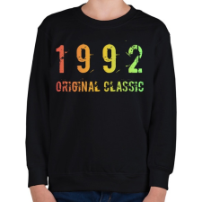 PRINTFASHION 1992 - Gyerek pulóver - Fekete gyerek pulóver, kardigán