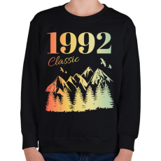 PRINTFASHION 1992 - Gyerek pulóver - Fekete