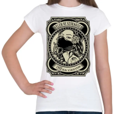 PRINTFASHION 1992 Velem ne szórakozz - Női póló - Fehér női póló