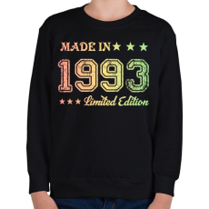PRINTFASHION 1993 - Gyerek pulóver - Fekete