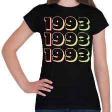 PRINTFASHION 1993 - Női póló - Fekete női póló