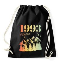 PRINTFASHION 1993 - Sportzsák, Tornazsák - Fekete tornazsák