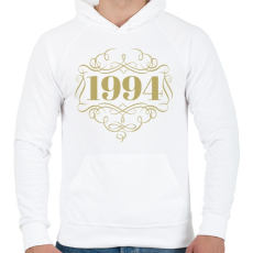 PRINTFASHION 1994 - Férfi kapucnis pulóver - Fehér