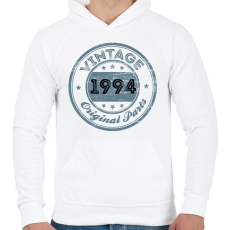 PRINTFASHION 1994 - Férfi kapucnis pulóver - Fehér