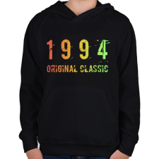 PRINTFASHION 1994 - Gyerek kapucnis pulóver - Fekete gyerek pulóver, kardigán