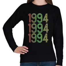 PRINTFASHION 1994 - Női pulóver - Fekete