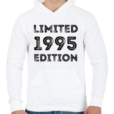 PRINTFASHION 1995 - Férfi kapucnis pulóver - Fehér