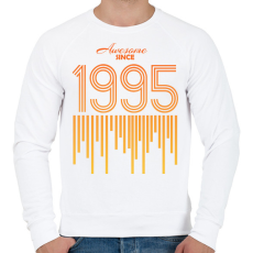 PRINTFASHION 1995 - Férfi pulóver - Fehér