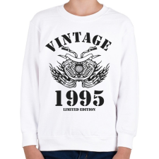 PRINTFASHION 1995 - Gyerek pulóver - Fehér gyerek pulóver, kardigán