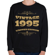 PRINTFASHION 1995 - Gyerek pulóver - Fekete