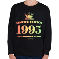 PRINTFASHION 1995 - Gyerek pulóver - Fekete