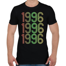 PRINTFASHION 1996 - Férfi póló - Fekete