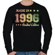 PRINTFASHION 1996 - Férfi pulóver - Fekete
