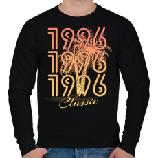 PRINTFASHION 1996 - Férfi pulóver - Fekete