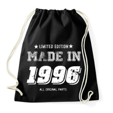 PRINTFASHION 1996 - Sportzsák, Tornazsák - Fekete tornazsák