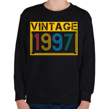 PRINTFASHION 1997 - Gyerek pulóver - Fekete gyerek pulóver, kardigán