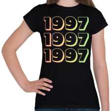 PRINTFASHION 1997 - Női póló - Fekete női póló