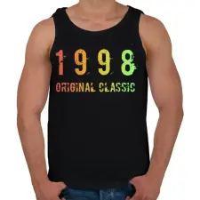 PRINTFASHION 1998 - Férfi atléta - Fekete atléta, trikó