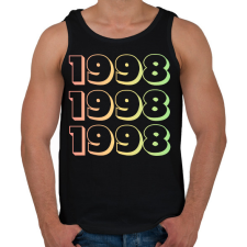 PRINTFASHION 1998 - Férfi atléta - Fekete atléta, trikó