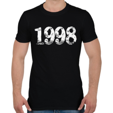 PRINTFASHION 1998 - Férfi póló - Fekete