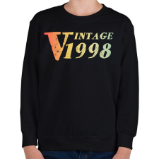 PRINTFASHION 1998 - Gyerek pulóver - Fekete gyerek pulóver, kardigán