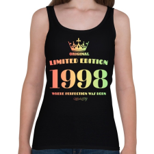 PRINTFASHION 1998 - Női atléta - Fekete női trikó