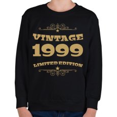 PRINTFASHION 1999 - Gyerek pulóver - Fekete