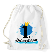 PRINTFASHION 1. szilveszterem - Sportzsák, Tornazsák - Fehér tornazsák