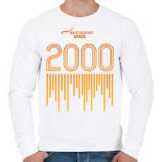 PRINTFASHION 2000 - Férfi pulóver - Fehér