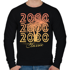 PRINTFASHION 2000 - Férfi pulóver - Fekete férfi pulóver, kardigán