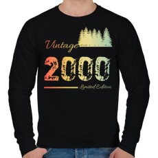 PRINTFASHION 2000 - Férfi pulóver - Fekete