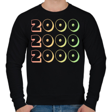 PRINTFASHION 2000 - Férfi pulóver - Fekete férfi pulóver, kardigán