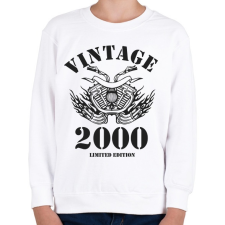 PRINTFASHION 2000 - Gyerek pulóver - Fehér gyerek pulóver, kardigán