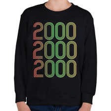 PRINTFASHION 2000 - Gyerek pulóver - Fekete gyerek pulóver, kardigán